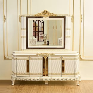 Buy now Beige, White, Gold Homey Design  HD-D1882-11PC