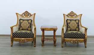 Buy Beige, Gold, Antique, Black European Furniture Living Room 