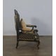 Luxury Black & Gold Damask ROSELLA Chair EUROPEAN FURNITURE Classic