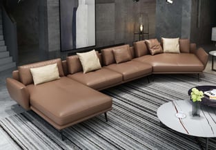 Living Room  Brown European Furniture image