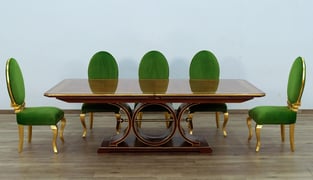 Buy now Gold, Emerald, Ebony European Furniture 44697-DT-Set-9