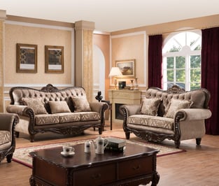 Living Room  Cherry Cosmos Furniture image